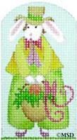 Melissa Shirley Designs Bunny Boy Needlepoint Canvas