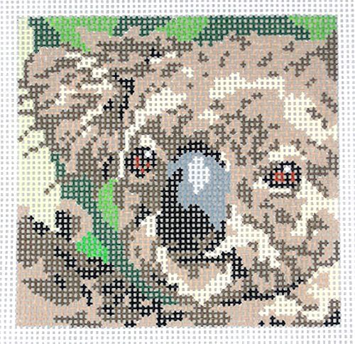 Barbara Russell Youth Collection: Koala A Needlepoint Canvas