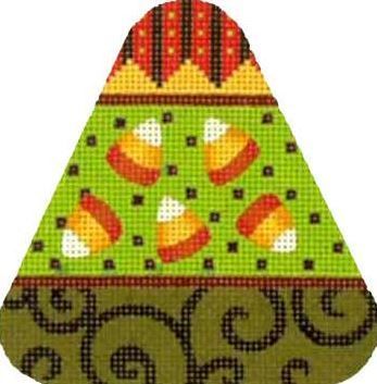 Melissa Shirley Designs Candy Corn M Needlepoint Canvas