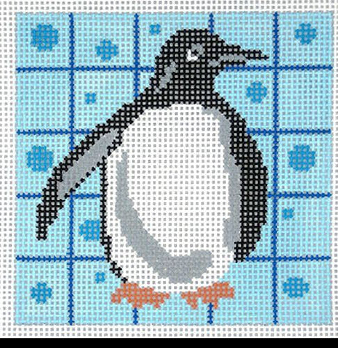 Barbara Russell Youth Collection: Penguin Needlepoint Canvas
