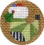 Melissa Shirley Designs Advent Treasure- Stocking Needlepoint Canvas