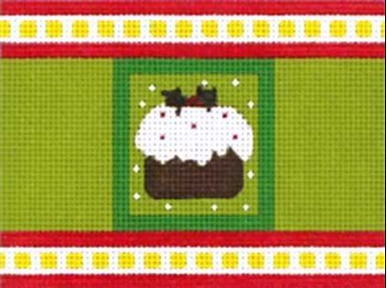 Melissa Shirley Designs Plum Pudding Cracker Needlepoint Canvas