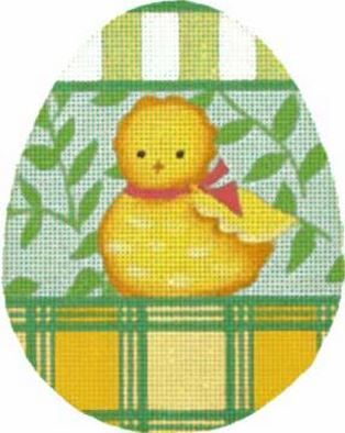 Melissa Shirley Designs Animal Egg-Chick Needlepoint Canvas