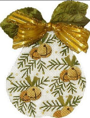 Melissa Shirley Designs Bells Pear Needlepoint Canvas