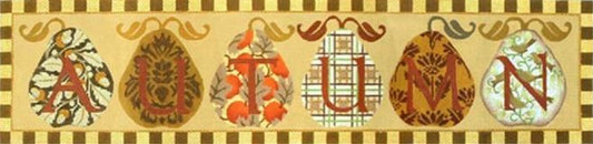 Melissa Shirley Designs Autumn Banner Needlepoint Canvas