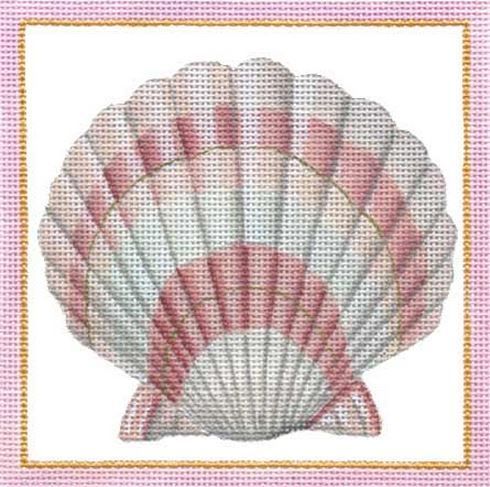 Melissa Shirley Designs Fan Shell Needlepoint Canvas