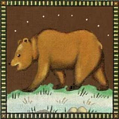 Melissa Shirley Designs Golden Bear A Needlepoint Canvas