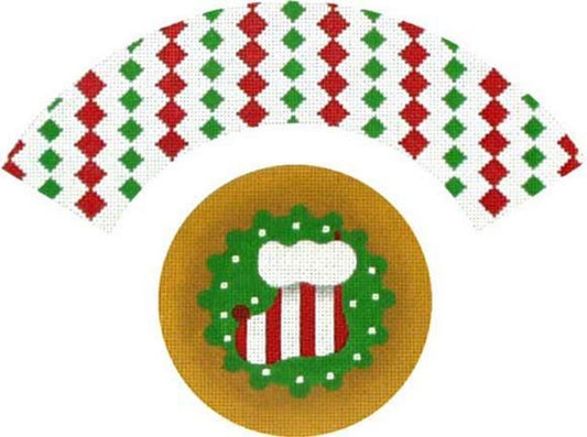 Melissa Shirley Designs 3D Cupcake-Stocking Needlepoint Canvas