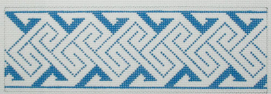 Barbara Russell Celtic Key Book Weight Needlepoint Canvas