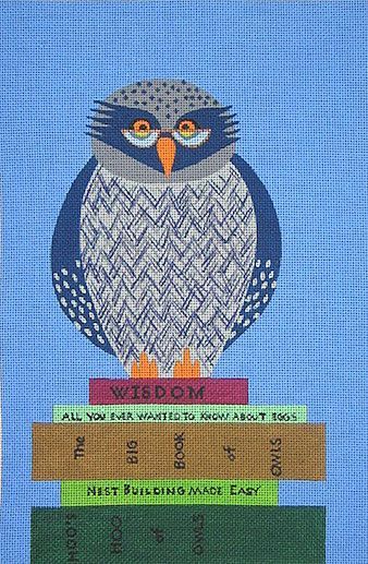 Zecca The Librarian 18M Needlepoint Canvas