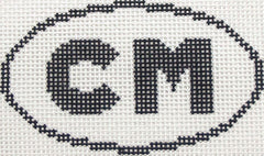 Silver Needle Cape May Ornanent Needlepoint Canvas