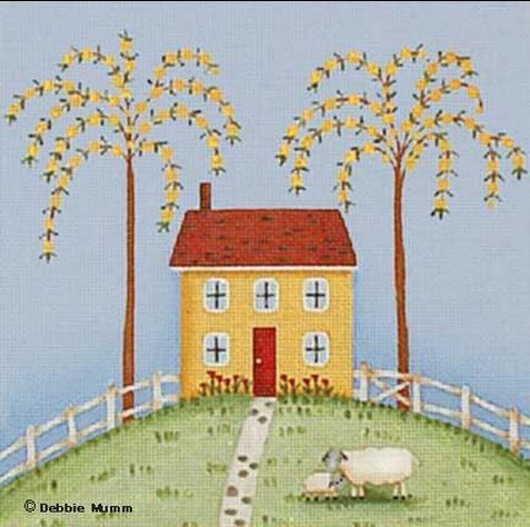 Melissa Shirley Designs Debbie Mumm Spring Needlepoint Canvas