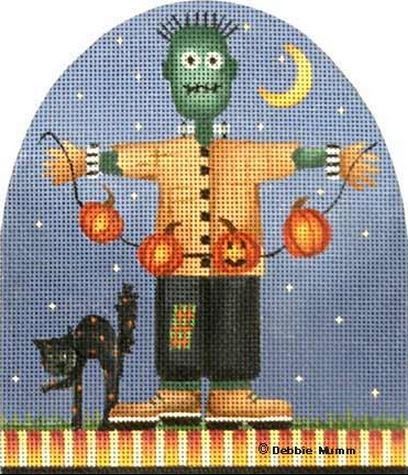 Melissa Shirley Designs Frankie Frankenstein Kid Needlepoint Canvas