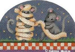 Melissa Shirley Designs Mice Halloween Kids Needlepoint Canvas