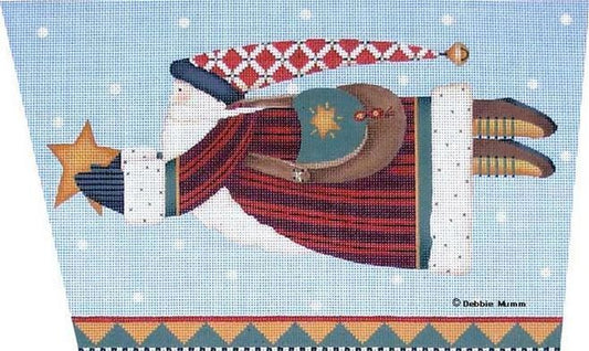 Melissa Shirley Designs Star Santa Cuff Needlepoint Canvas