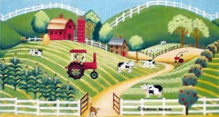 Melissa Shirley Designs Hillside Farm Needlepoint Canvas