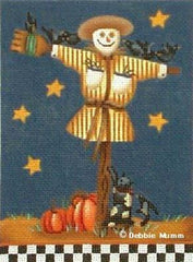 Melissa Shirley Designs Terrence the Scarecrow Needlepoint Canvas