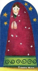 Melissa Shirley Designs Nativity - Mary DM Needlepoint Canvas