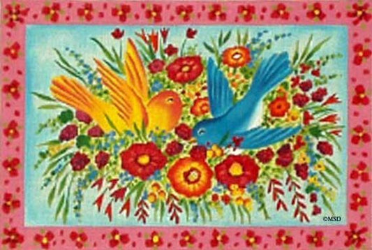 Melissa Shirley Designs Bird's Neest Needlepoint Canvas