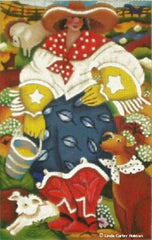Melissa Shirley Designs Linda Carter-Holman Lucky Needlepoint Canvas