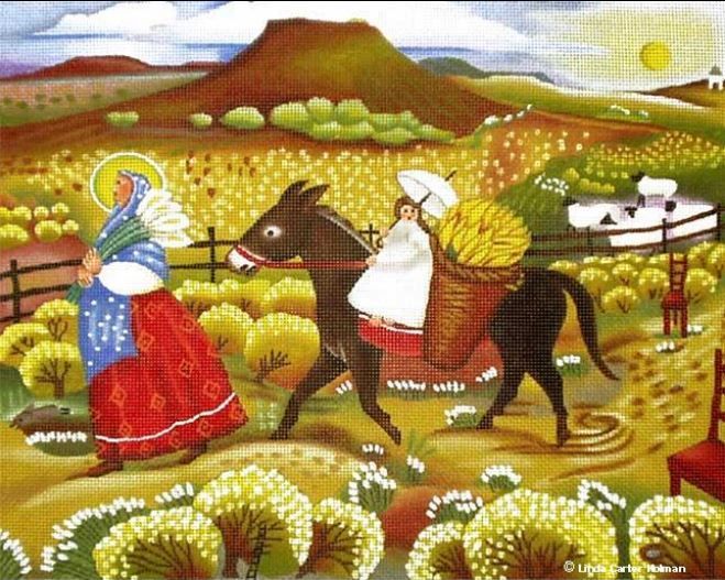Melissa Shirley Designs Passing Through Needlepoint Canvas