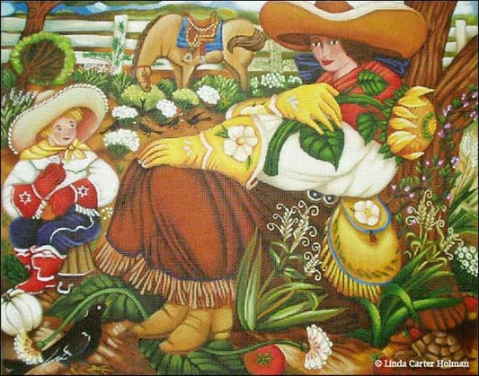 Melissa Shirley Designs Sunny CH214 Needlepoint Canvas