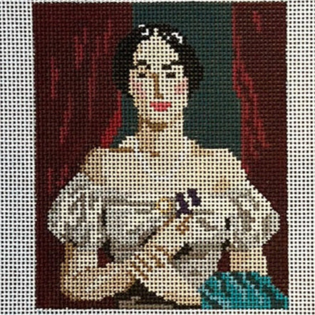The Gingham Stitchery Kate Woodward Eugenia Needlepoint Canvas