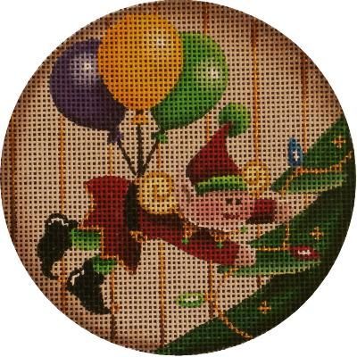 Rebecca Wood Designs Floating Elf Needlepoint Canvas