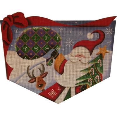 Rebecca Wood Designs Woo Hoo Cuff Needlepoint Canvas - 18M