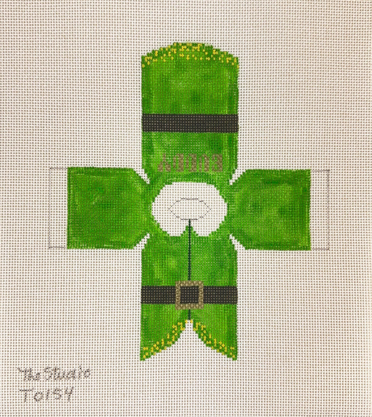 The Studio Midwest Buddy the Elf Topper Needlepoint Canvas