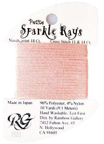 Rainbow Gallery Petite Sparkle Rays - 33 Peach
