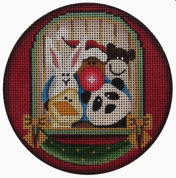 Rebecca Wood Designs They Will Never See Me Needlepoint Canvas - 18M