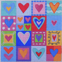 Alice Peterson Co. Hearts Galore Needlepoint Canvas