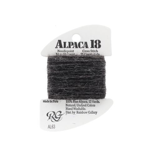 Rainbow Gallery Alpaca - 063 Charcoal Gray