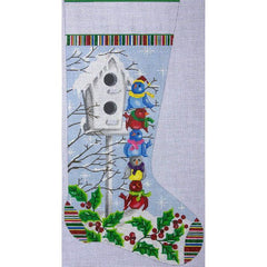 Alice Peterson Co. Birdies Stocking Needlepoint Canvas