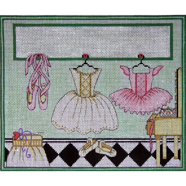 Alice Peterson Co. Ballerina's Room Needlepoint Canvas