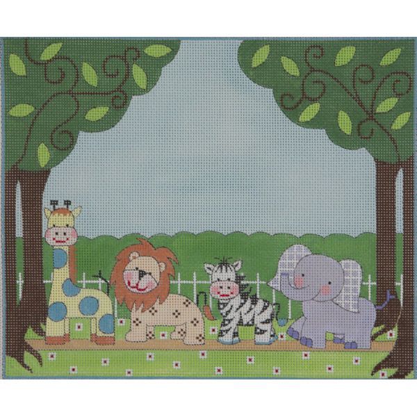 Alice Peterson Co. Animal Parade II Needlepoint Canvas
