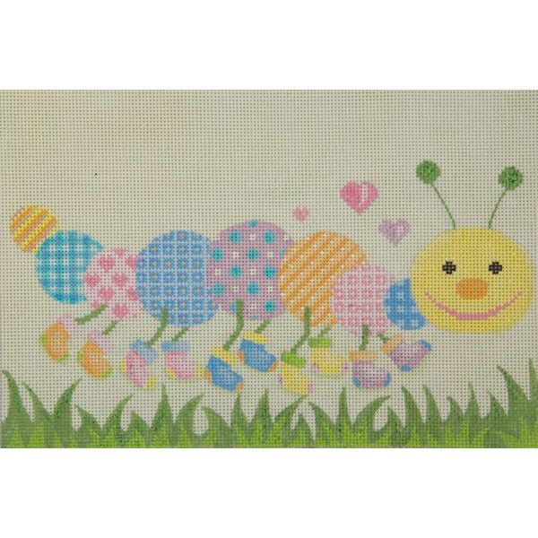 Alice Peterson Co. Pastel Centipede Needlepoint Canvas