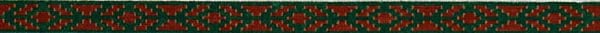 The Meredith Collection Aztec Hunter Clay Gold Needlepoint Canvas