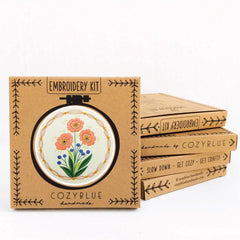 Cozyblue Handmade True Bloom Embroidery Kit