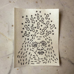 Approved Textiles Winter Folklore Mending and Embroidery Transfer