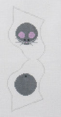 Charley Harper Mouse Bootie Needlepoint Canvas