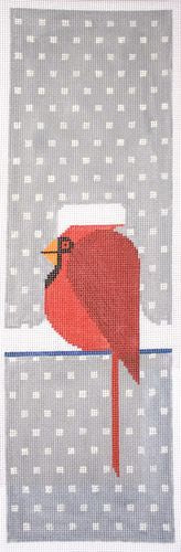 Charley Harper Cool Cardinal Needlepoint Canvas