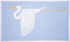 Charley Harper Great White Heron Needlepoint Canvas