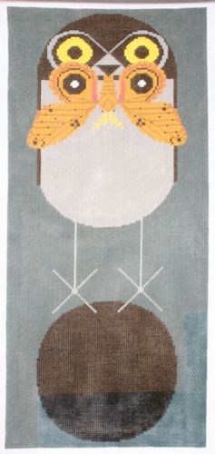 Charley Harper Howlloween Needlepoint Canvas