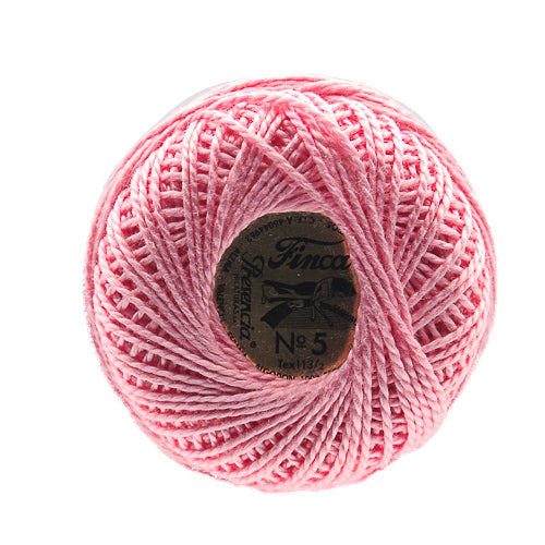 Presencia Perle Cotton Size 5 - 1729 Pale Geranium