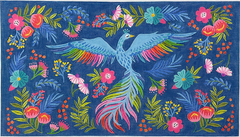 Kate Dickerson Needlepoint Collections Klara Hawkins Rainbow Phoenix Needlepoint Canvas