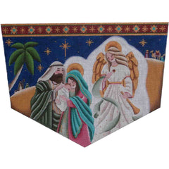 Rebecca Wood Designs Holy Family Cuff Needlepoint Canvas - 18M