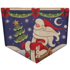 Rebecca Wood Designs Polar Santa Needlepoint Canvas - 13M