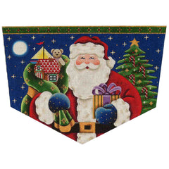 Rebecca Wood Designs Santa Claus Cuff Needlepoint Canvas - 18M